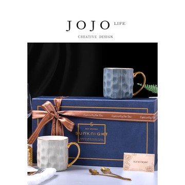 JOJO'S L. PD·janeins·杯具顏值馬克杯陶瓷大容量咖啡杯 |簡墨