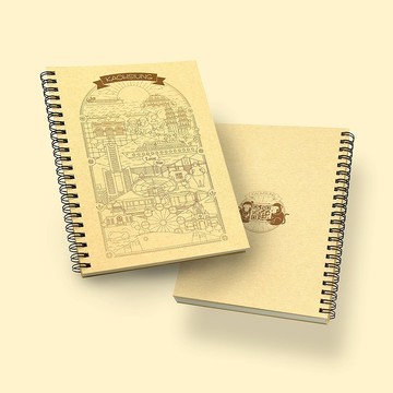 港都風情繪筆記本