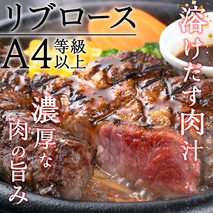 おおいた和牛 リブロースステーキ (計1kg・リブロースステーキ約250ｇ×4枚 ステーキソース20g×4袋) 国産 牛肉 肉 霜降り 低温熟成 ステーキ A4 和牛 ブランド牛 BBQ 冷凍 大分県 佐伯市