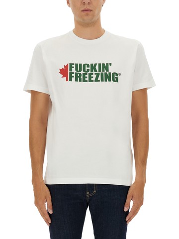 dsquared t-shirt with print