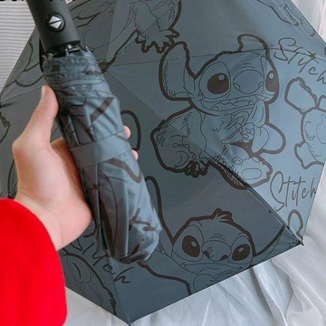 全自動雨傘晴雨兩用簡約防曬防紫外線摺疊學生遮太陽傘男女學生傘