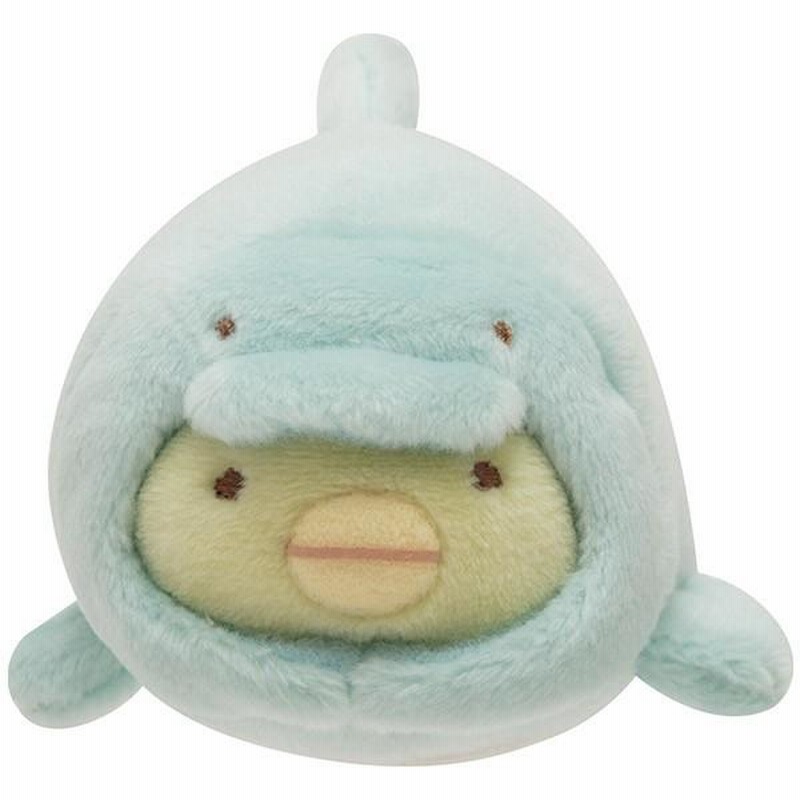 非売品☆手に乗っちゃう☆イルカちゃん☆くるりん☆ぬいぐるみ