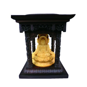 現貨供應 弘喧  西方三聖 出入平安 釋迦牟尼佛 三寶佛 神像 佛像 供奉 木雕 工藝 擺件 行車 雕刻 黑檀 黃楊木