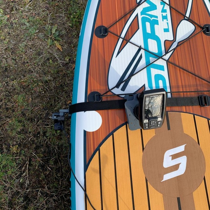 SUP サップ　フィン　カメラマウント付き Amazon | SUP(サップ)用 魚探マウント ストラップ オン トランス