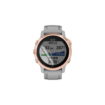 o-one 【防窺小螢膜】Garmin fenix 6S 手錶防窺保護貼 30度防窺+護眼 順滑不留指紋 划痕自動修復(2入)
