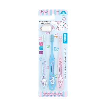 (預購)  口腔保健 Skater 3-5歲兒童牙刷-大耳狗 3入 (JN3313)