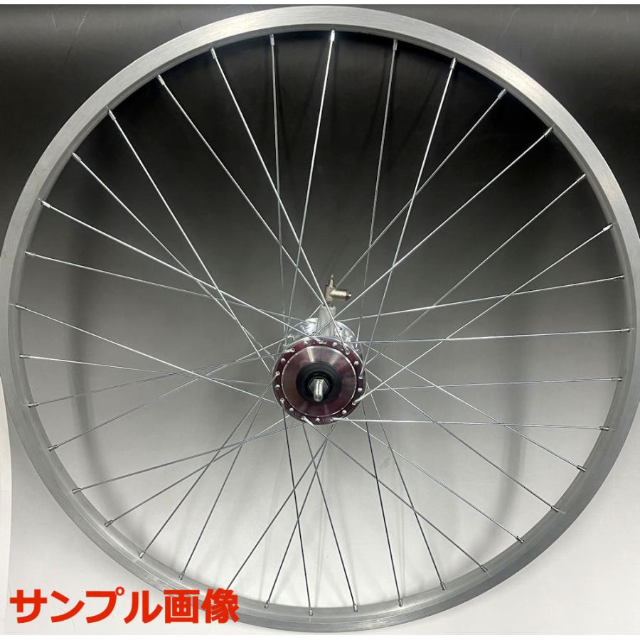 ステンレスリム 26x1-3 8 14T ローラーブレーキ仕様 - 自転車パーツ