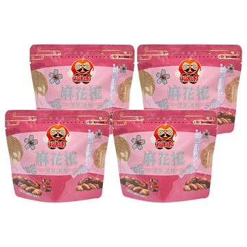 福味 手工麻花捲 原味黑糖口味  75g  4包