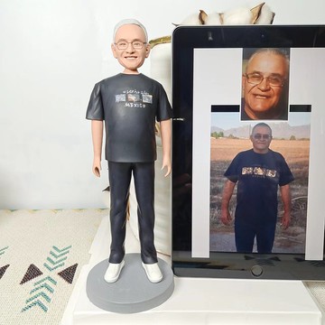 客制化人物公仔 人偶 3D人像畫 似顏繪 定制 老人 生日 紀念 禮物