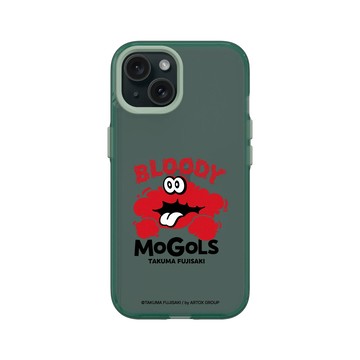 iPhone 15 Clear 憂墨綠 - TAKUMA FUJISAKI 藤崎琢磨 - BLOODY