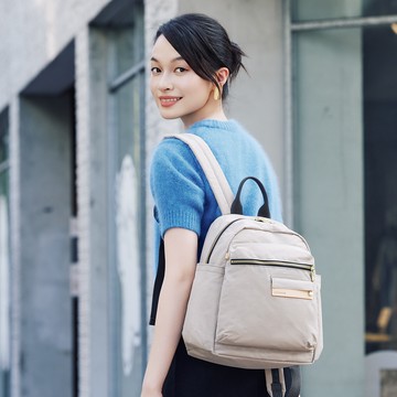 Soldier 心旅行後背包-奶茶色