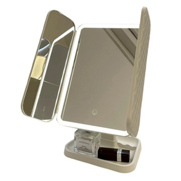 韓系LED化妝燈 插電款 單色白光  奶白色