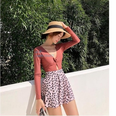 タンキニ水着 レディース水着 Vネック 体型カバー ビキニ2点セット ビキニ上下 スカート 大きいサイズ 代 30代 40代 かわいい おしゃれ 海水浴 温泉 通販 Lineポイント最大get Lineショッピング