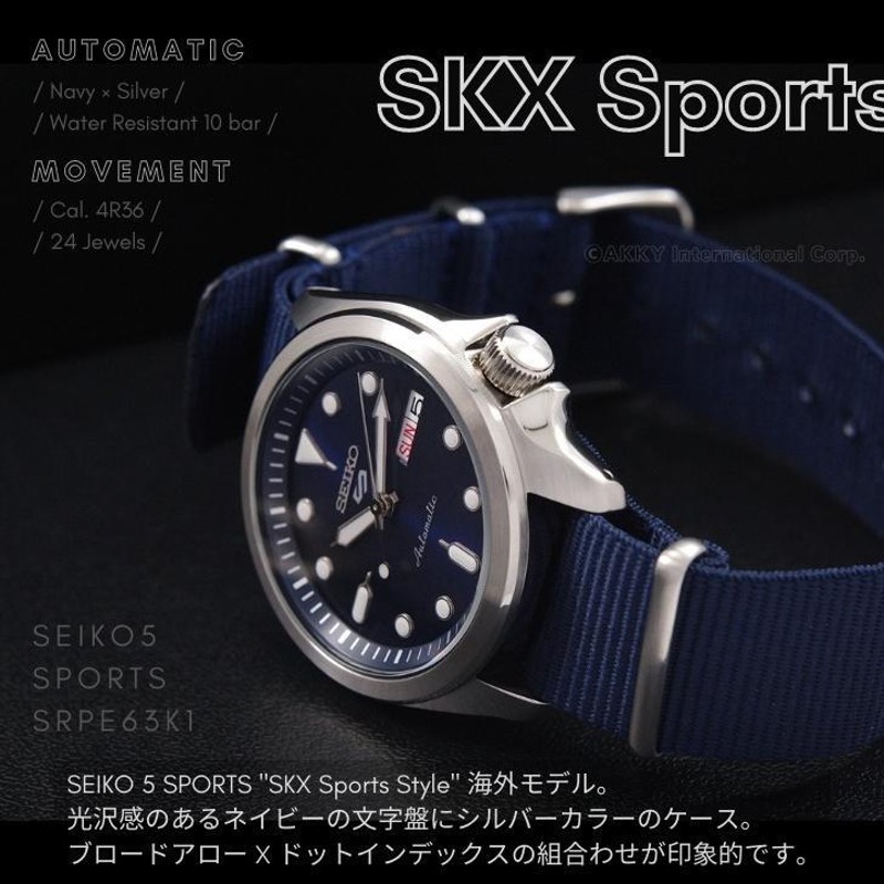 セイコー SEIKO 腕時計 5 SPORTS 海外モデル 自動巻き(手巻付き) 