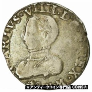 アンティークコイン コイン 金貨 銀貨 Coin, France, Charles IX, Teston, 1564, Bordeaux, VF Silver
