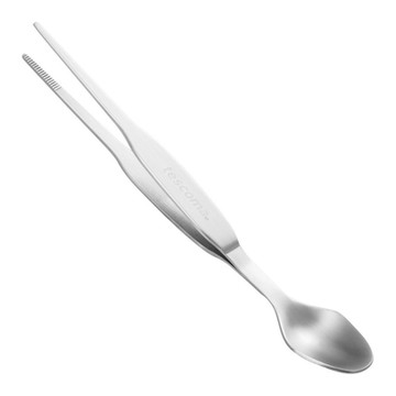 《tescoma》歐洲 Grandchef兩用擺盤匙夾-17cm-- 擺盤夾子 鑷子 試吃湯匙 試味杓 試味勺