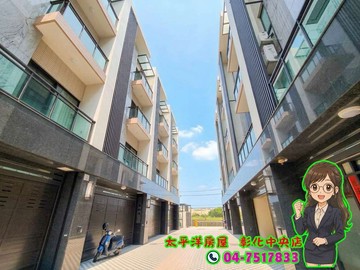 雙車位車庫彰化市~全新電梯別墅｜彰化縣彰化市崙美路