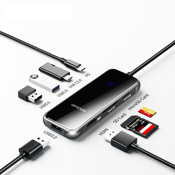 iBridge 8合1 Type-C Hub 多功能4K轉接器