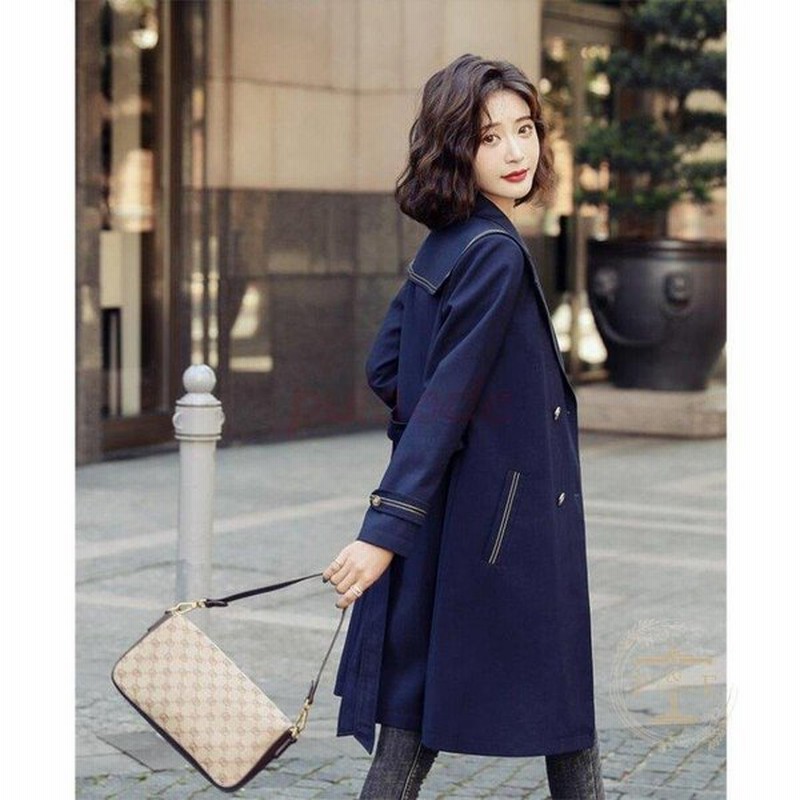 コート トレンチコート トレンチ レディース アウター ロング ロングコート マキシ オーバーサイズ スプリングコート 条件付き 通販 Lineポイント最大get Lineショッピング