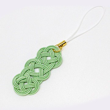 簡單可愛的mizuhiki錶帶薄荷綠