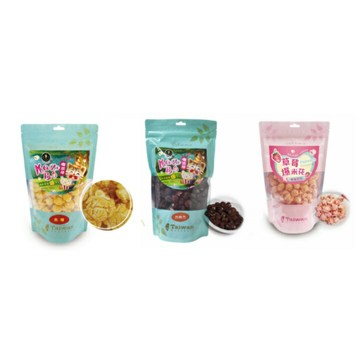 富強森 强森先生  焦糖爆米花 巧克力爆花米 草莓爆米花  口味爆米花  零食 美食 伴手禮 餅乾｜丹丹悅生活