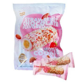 chocolaye 杏仁捲心酥-草莓風味 多層次口感的享受
