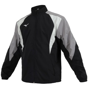 MIZUNO 男平織外套(免運 防潑水 運動 上衣 休閒「32TCC55309」≡排汗專家≡