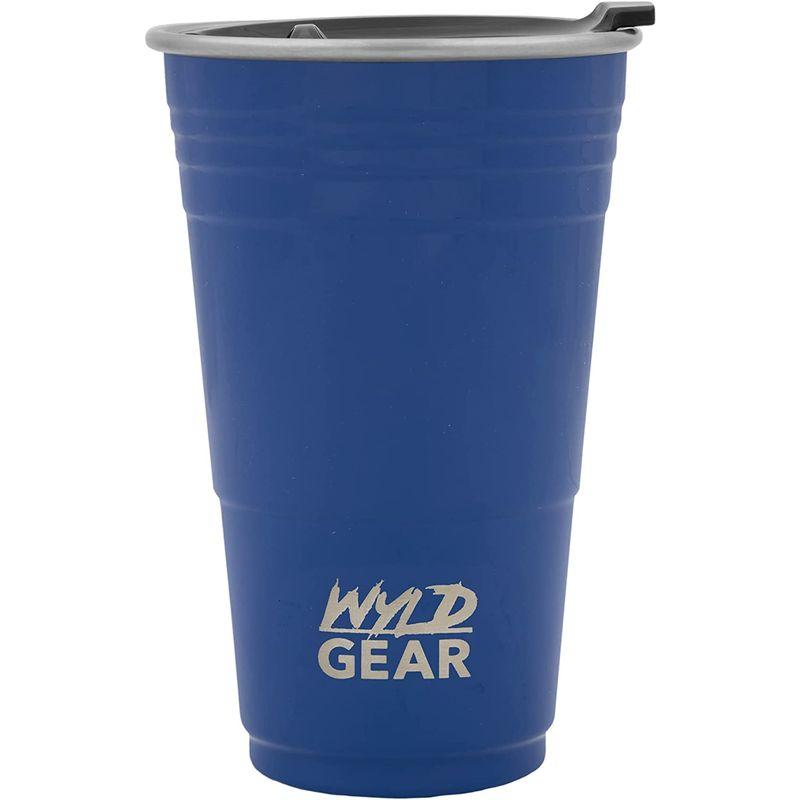 ワイルドギア WYLD GEAR タンブラー CUP 24oz ワイルドカップ 710ml キャンプ Navy