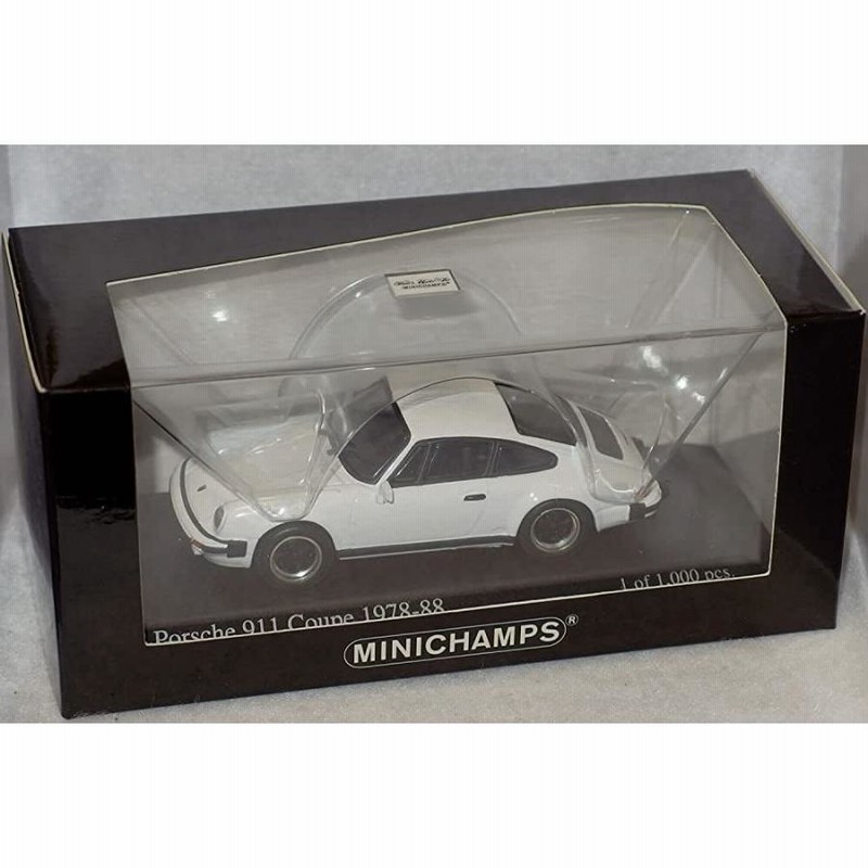 Porsche 911 Coupe 1978-88 ホワイト 限定版1:43 1/43 ミニチャンプス ミニカーファンスペシャル Porsche 911