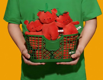 【番茄小熊】寵物發聲陪伴/磨牙耐咬玩具