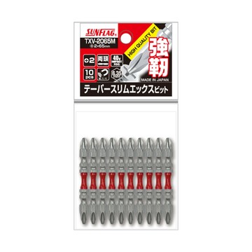 SUNFLAG 新龜 X型扭力超級起子頭10支組  1組