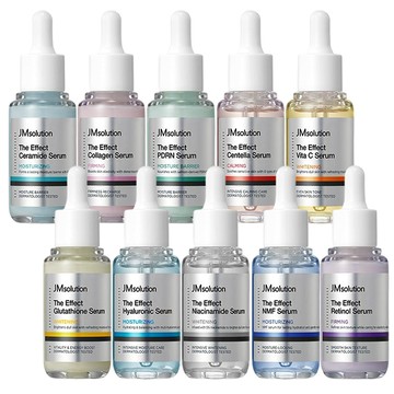 韓國JM Solution亮白舒緩保濕精華液系列30ml任選2入-PDRN/神經醯胺/積雪草/玻尿酸/維他命C