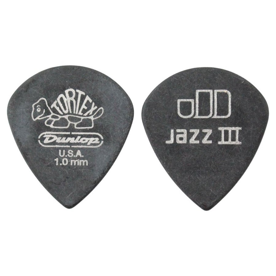 ギターピック 36枚 セット ジムダンロップ 1.0mm 482 Tortex Pitch Black Jazz III JIM DUNLOP ジムダン