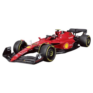 Bburago 1:18 法拉利 F1-75 賽車 合金模型車  紅色  1個