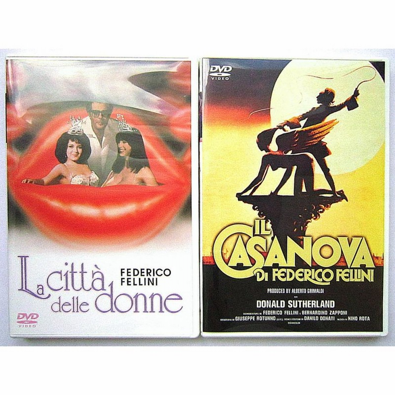 中古】FEDERICO FELLINI フェデリコ・フェリーニ・セレクション 「カサノバ」「女の都」〔DVD〕 | LINEショッピング