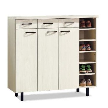 ASSARI-蓋倫4尺鞋櫃(寬116x深40x高111cm)胡桃