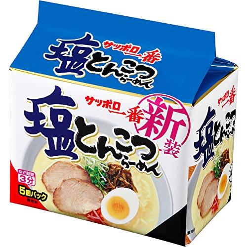 サッポロ一番 塩とんこつらーめん 5食入×6個