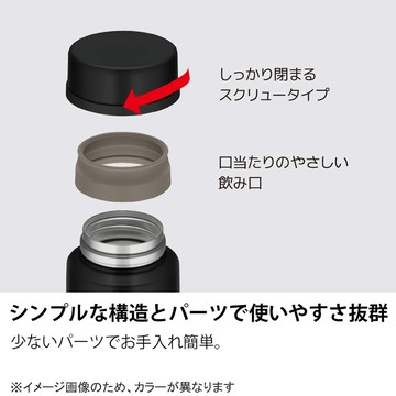 現貨黑　4色 THERMOS 膳魔師  480ml 二重真空 不鏽鋼 陶瓷 水壺 保溫瓶 保溫杯 　JNW-480【星野生活王】