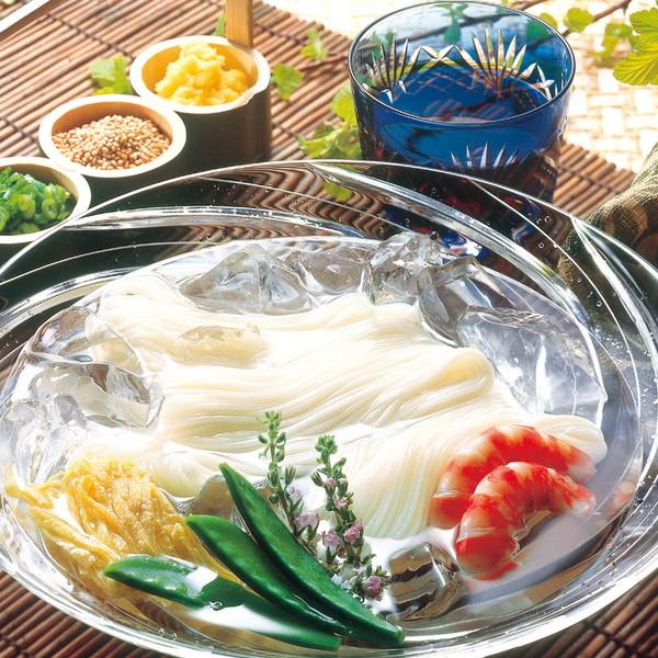 奈良　国産小麦100％坂利の手延べ素麺 ギフト プレゼント お中元 御中元 お歳暮 御歳暮