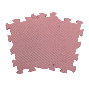 【PMU必美優】莫蘭迪素色巧拼地墊180片組(約5坪) 櫻花粉色 (免費運送至1樓)