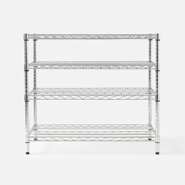 特力屋鍍鉻四層架寬90*深60*高80公分