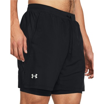 Under Armour Launch 7吋2-IN-1短褲 男 1382641-001