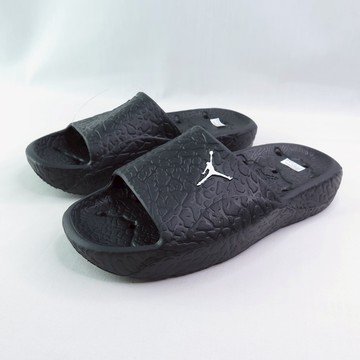 NIKE Jordan Franchise 男款 拖鞋 快乾 HQ2163001 黑 大尺碼【iSport愛運動】