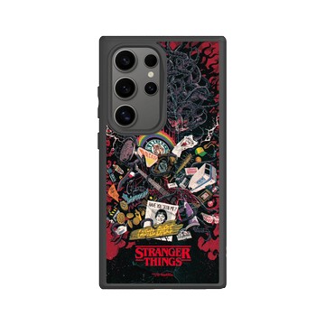 Galaxy S24 Ultra SolidSuit 黑 - Stranger Things - 怪奇物語日
