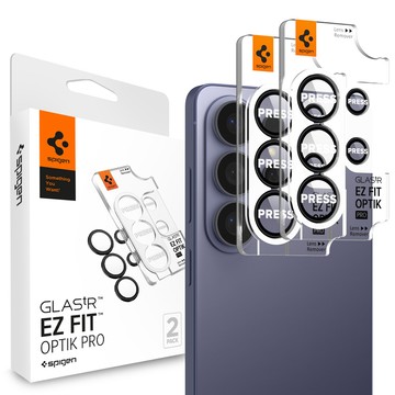 spigen Galaxy S26 系列 Glas.tR EZ Fit Optik Pro HD -鏡頭保護貼(2入組)