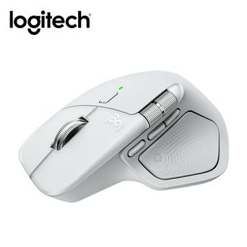 【Logitech 羅技】MX Master 4 For Mac 無線智能滑鼠 珍珠白【三井3C】