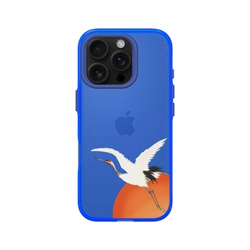 iPhone 16 Pro Clear 激光藍 - The British Library - 鶴 ‧ 朝日