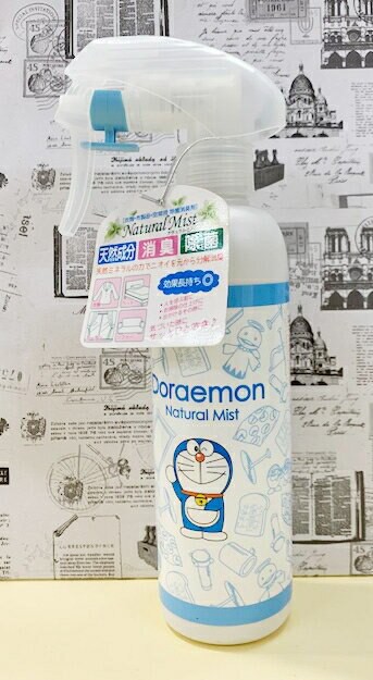 【震撼精品百貨】Doraemon 哆啦A夢 小叮噹抗菌除臭芳香噴霧劑-藍#02820 震撼日式精品百貨
