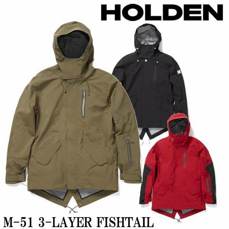 HOLDEN fishtail jacket Sサイズ