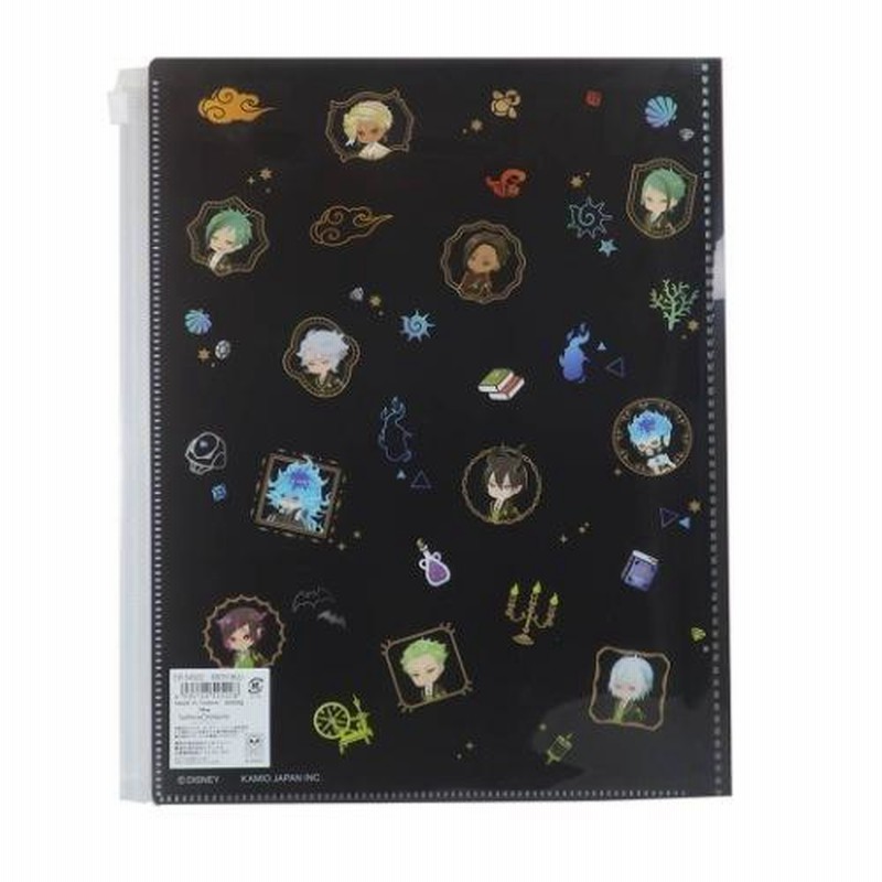 ツイステッドワンダーランド グッズ ポケットファイル キャラクター ジップファスナー付 6ポケット クリアファイル チラシ セール バレンタイン 通販 Lineポイント最大get Lineショッピング